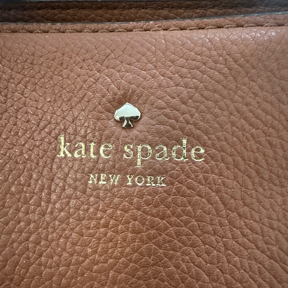 Kate Spade Tan Leather Satchel purse - Picture 5 of 16